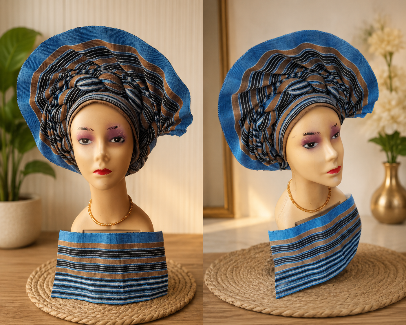 Twist+fan gele